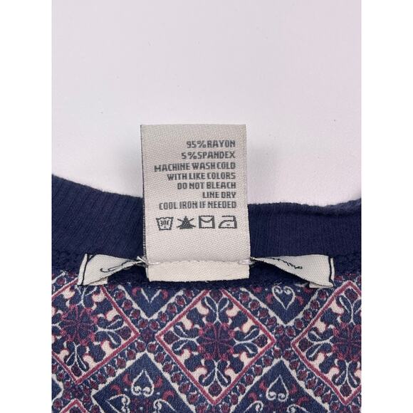 American Rag Geometric Print Zip-Up Jacket Women’s Size Small - Picture 7 of 9